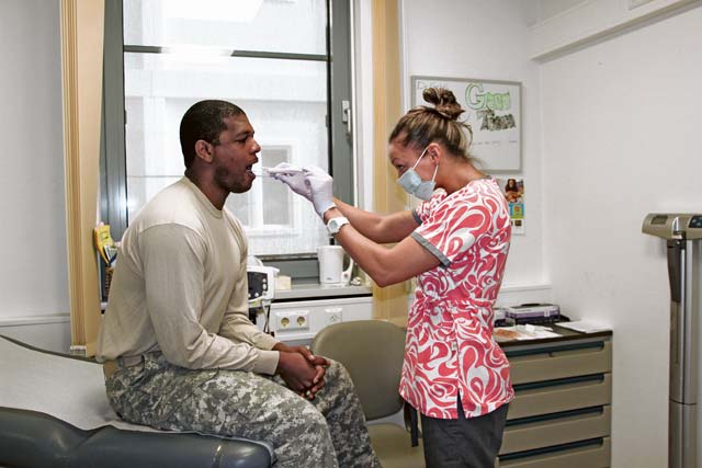 Photo courtesy of the U.S. Army Health Clinic StuttgartExams, primary care, and a number of other core medical services are provided at the U.S. Army Health Clinic Stuttgart. Specialized care and emergency care are provided by host nation medical facilities, and the Landstuhl Regional Medical Center, which is the nearest U.S. Level 1 trauma center.