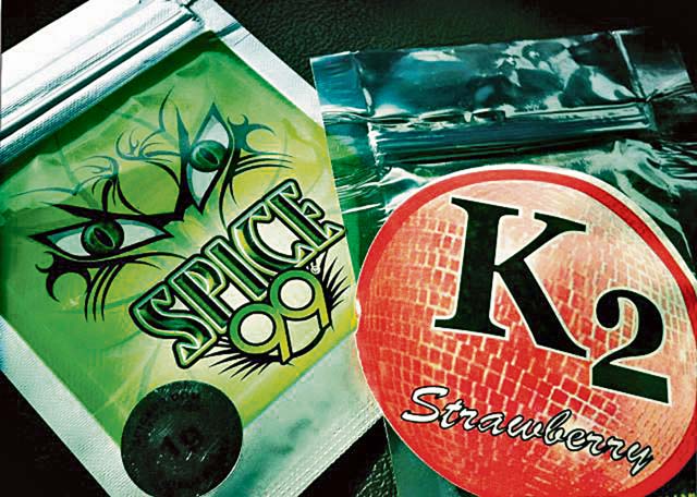 Photo courtesy of U.S. Drug Enforcement Agency  The Department of Defense now conducts random testing of synthetic cannabinoids, which includes spice and K2. Service members can face disciplinary action if they test positive for synthetic drugs.