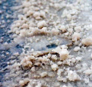 salt and snow