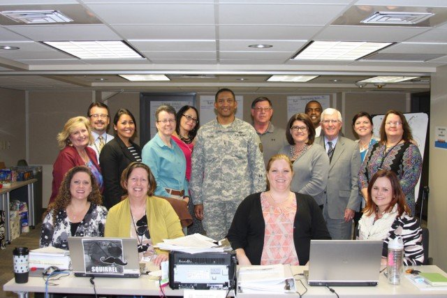 The IMCOM Strategic Human Capital Plan Working Group was comprised of IMCOM employees from all regions, was tasked with developing a plan and accompanying actions that puts people first in IMCOM and develops an agile professional installation workforce for IMCOM 2025 and beyond. U.S. Army Installation Management Command photo.