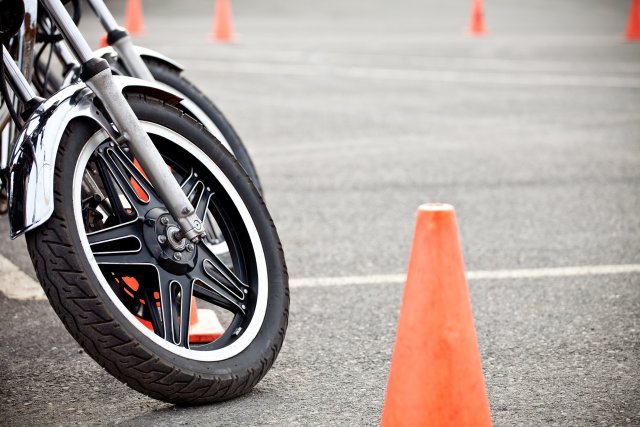 One of the best ways to improve your safety on a motorcycle is to improve your ability to ride. There are several course offerings for military members in Europe. Photo by Shutterstock.com.