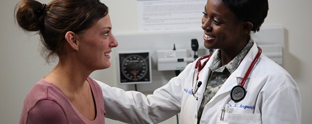 The U.S. Centers for Disease Control and Prevention recommends breast cancer screening tests for early detection. This means checking a woman's breasts for cancer before there are signs or symptoms of the disease. U.S. Army photo.