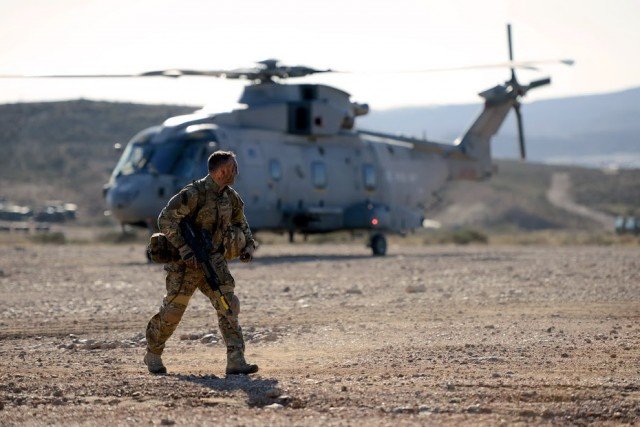 Service members from U.S. Army Garrison Stuttgart participate in NATO’s largest training exercise in over a decade to exercise operational capabilities. Air, Land, Maritime, and Special Forces participated simultaneously in several locations and from different Headquarters to train in a complex environment to improve Alliance’s full spectrum capabilities. U.S. Army photo by Jason Johnston.