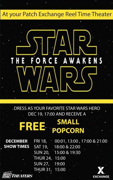 Star War flier