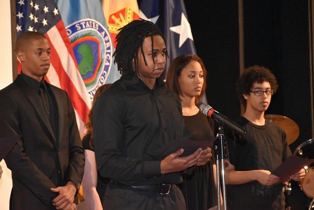 U.S. Africa Command and U.S. Army Garrison Stuttgart hosted the community's annual Black History Month program to celebrate the achievements of African Americans, Feb. 25. Photo courtesy of U.S. Africa Command.