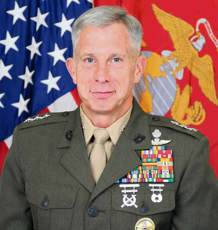 Marine Corps Lt. Gen. Thomas D. Waldhauser to be promoted to the rank of general and replace retiring Army Gen. David Rodriguez as U.S. Africa Command commander. — U.S. Department of Defense