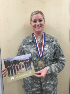 Army golfer, Spc. 