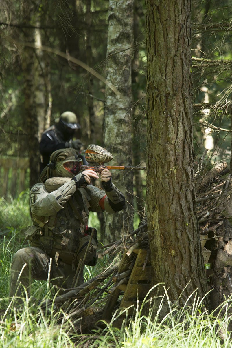 War is declared as paintball battle rages in local training area