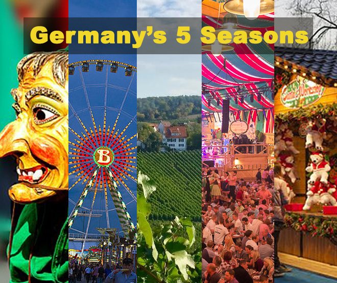 Spring to Winter Germany