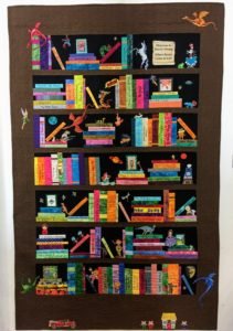 Library Week Community Bookshelf Quilt Unveiled On Patch