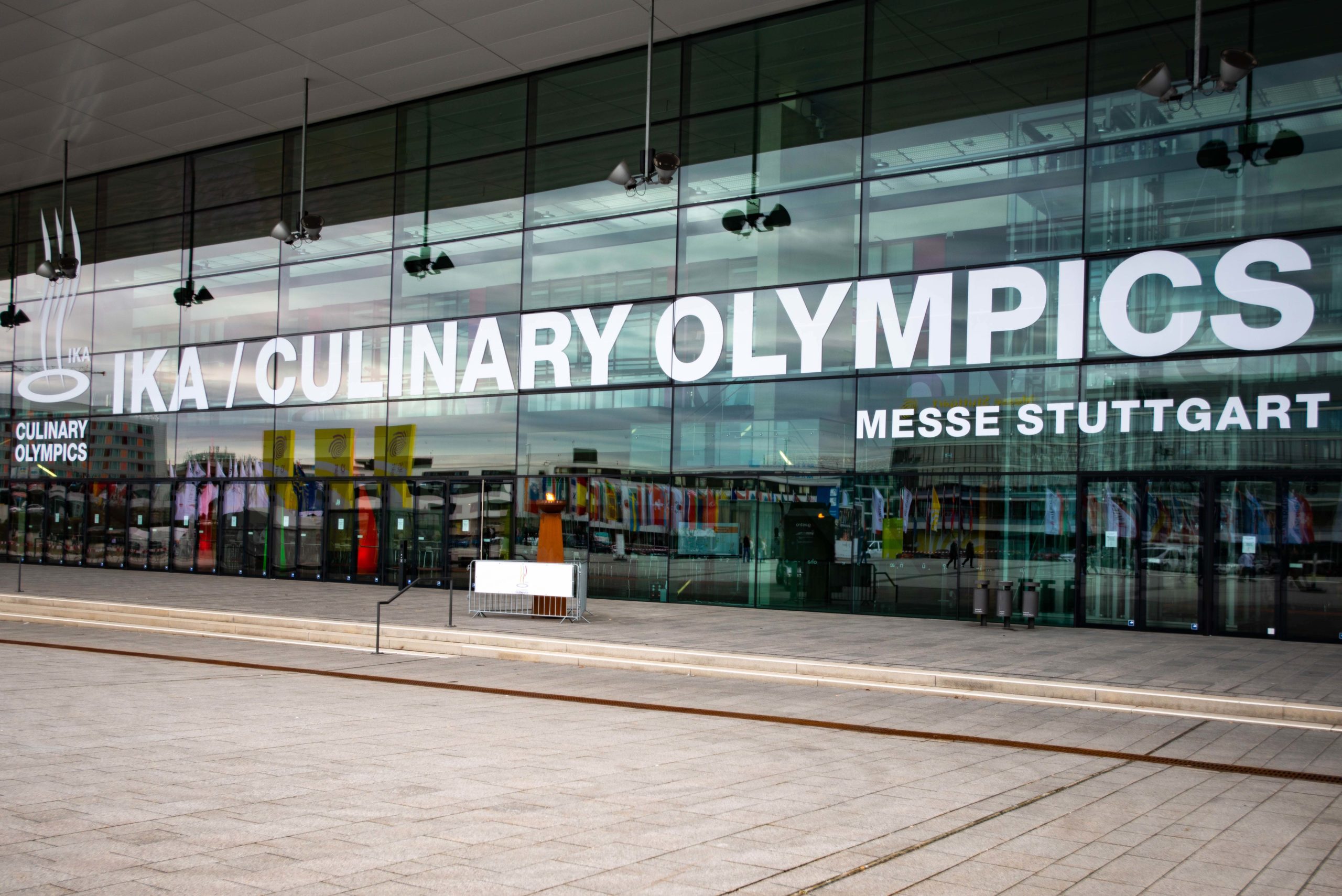 Signage at the Messe