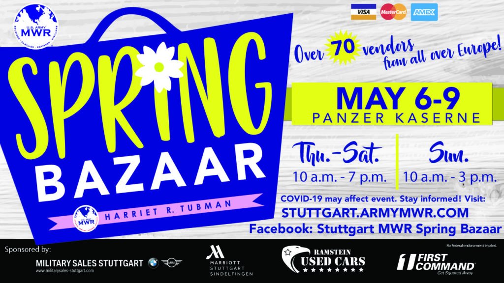Temporary closures in support of Spring Bazaar